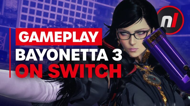 NEW Bayonetta 3 Nintendo Switch Gameplay