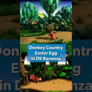 How to find the SECRET Donkey Kong Country easter egg in Donkey Kong Bananza!
