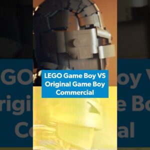Gameboy (1989) vs LEGO Gameboy (2025) Advert showdown! #SDCC #Gameboy #LEGO