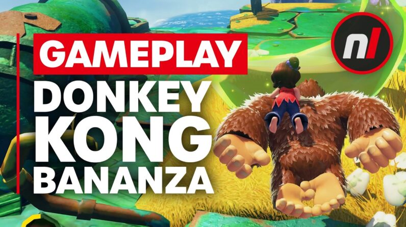 NEW Donkey Kong Bananza Gameplay - Nintendo Switch 2