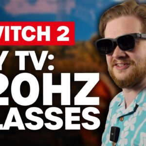 This 120hz Switch 2 Compatible Screen Is... Glasses
