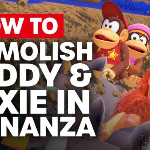 How To Get The Fastest Time in the Rambi Rumble Race - Donkey Kong Bananza