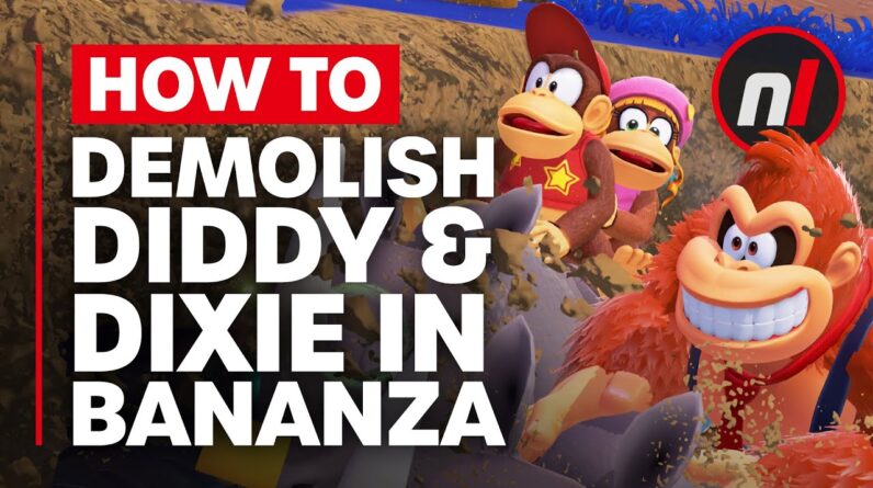 How To Get The Fastest Time in the Rambi Rumble Race - Donkey Kong Bananza