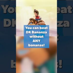 You can beat #DonkeyKongBananza without any bananas!