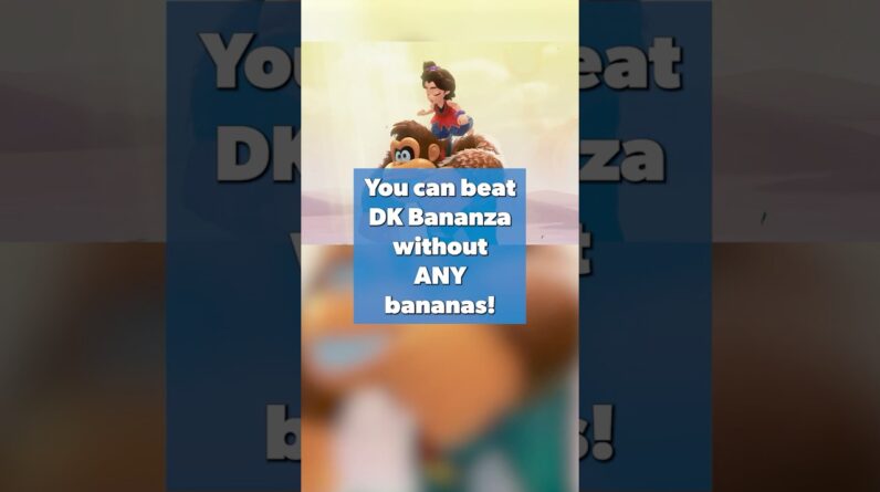 You can beat #DonkeyKongBananza without any bananas!