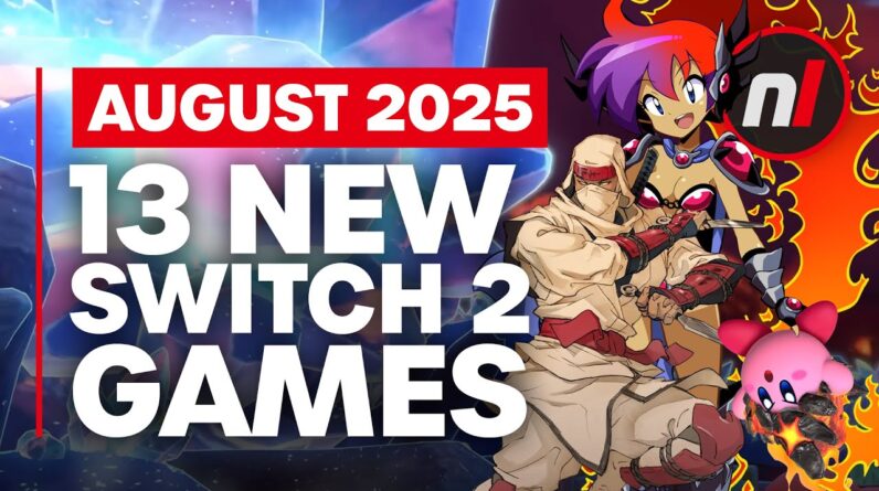 15 Exciting New Games Coming to Nintendo Switch 1 & 2 - August 2025