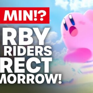 Kirby Air Riders Nintendo Direct Happening TOMORROW