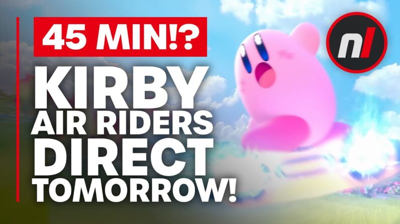 Kirby Air Riders Nintendo Direct Happening TOMORROW