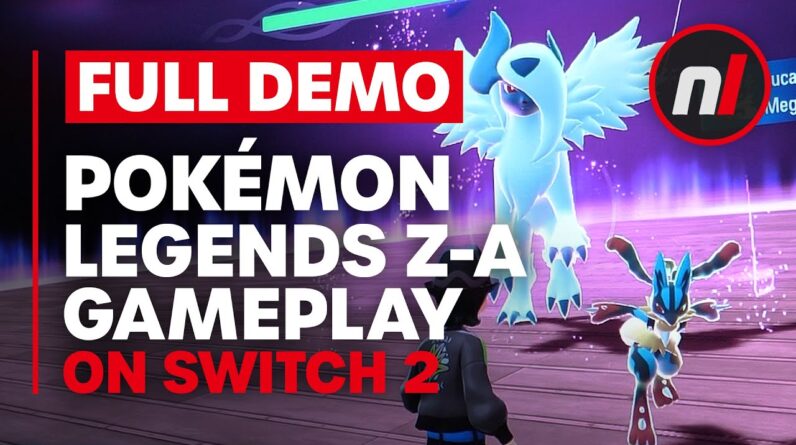 NEW Pokemon Legends: Z-A Nintendo Switch 2 Gameplay
