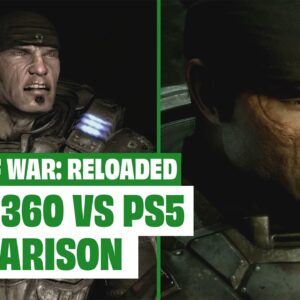 Gears Of War: Reloaded PS5 VS Xbox 360 Graphics Comparison - COMBAT, CUTSCENES AND MORE