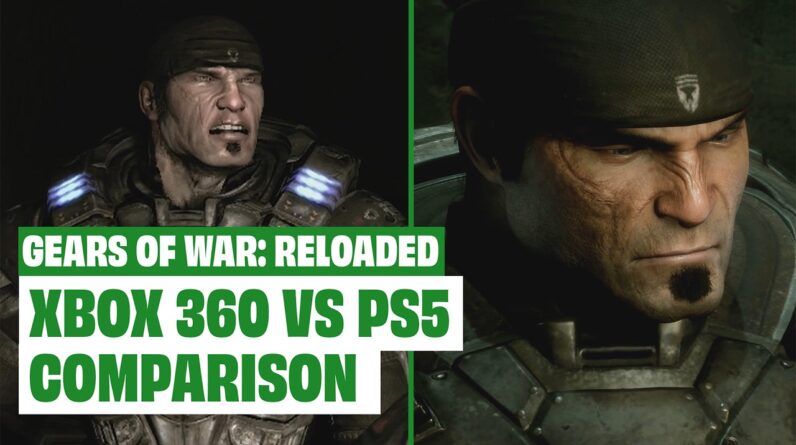 Gears Of War: Reloaded PS5 VS Xbox 360 Graphics Comparison - COMBAT, CUTSCENES AND MORE
