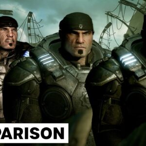 Gears of War Reloaded Graphics Comparison | Xbox 360 Vs. Xbox One Vs. PS5 Pro