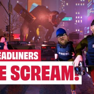 The Headliners PC Gameplay - JIM AND IAN GO KAIJU HUNTING!
