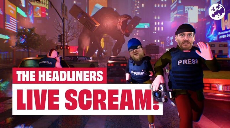 The Headliners PC Gameplay - JIM AND IAN GO KAIJU HUNTING!