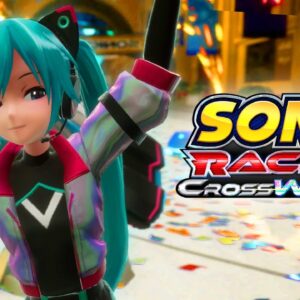 HATSUNE MIKU Unlock + Gameplay - Sonic Racing Crossworlds