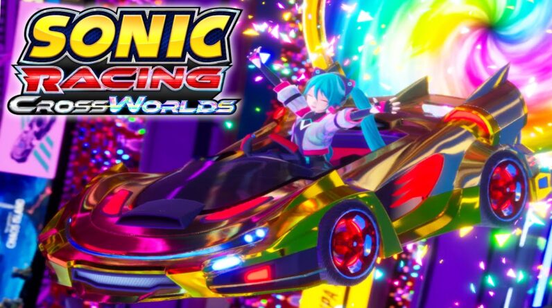 SUPER SHINING KART Unlock + Gameplay (Hidden Vehicle) - Sonic Racing Crossworlds