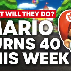 Super Mario Turns 40 THIS WEEK?! - Let's Theorize Some Announcements