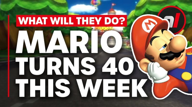 Super Mario Turns 40 THIS WEEK?! - Let's Theorize Some Announcements