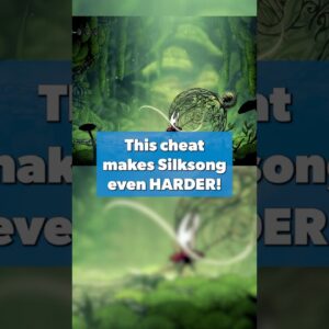This Cheat Makes Silksong even HARDER! #Silksong #Shorts #hollowknight