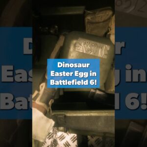 Battlefield 6 Has a Secret Dinosaur! #EasterEgg #Battlefield6