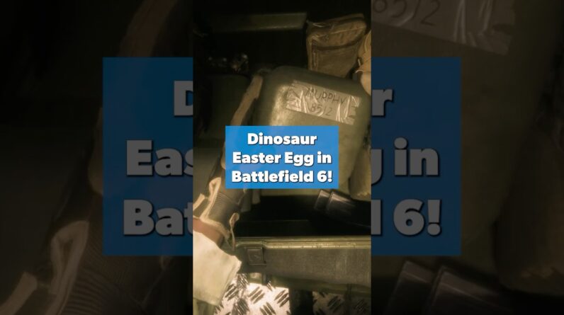 Battlefield 6 Has a Secret Dinosaur! #EasterEgg #Battlefield6