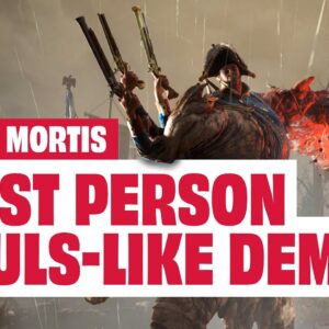 Valor Mortis Gameplay Demo - DO SOULSLIKES WORK IN FIRST PERSON?! #ValorMortis