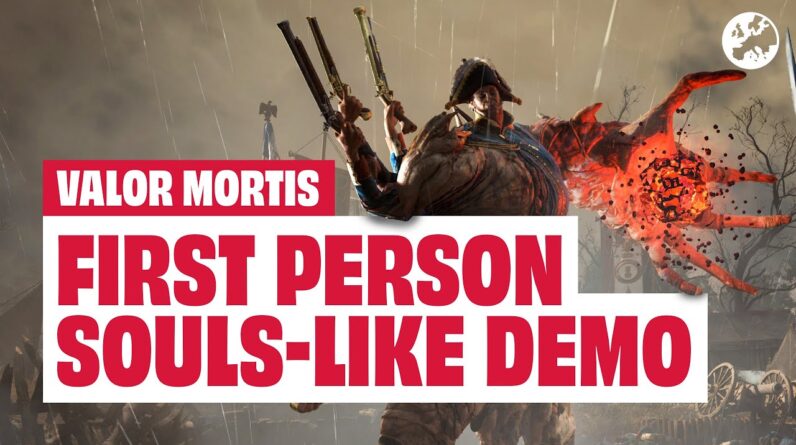Valor Mortis Gameplay Demo - DO SOULSLIKES WORK IN FIRST PERSON?! #ValorMortis